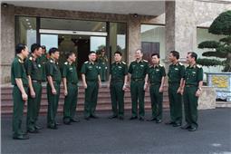 Đại tướng Lương Cường thăm và làm việc tại Quân khu